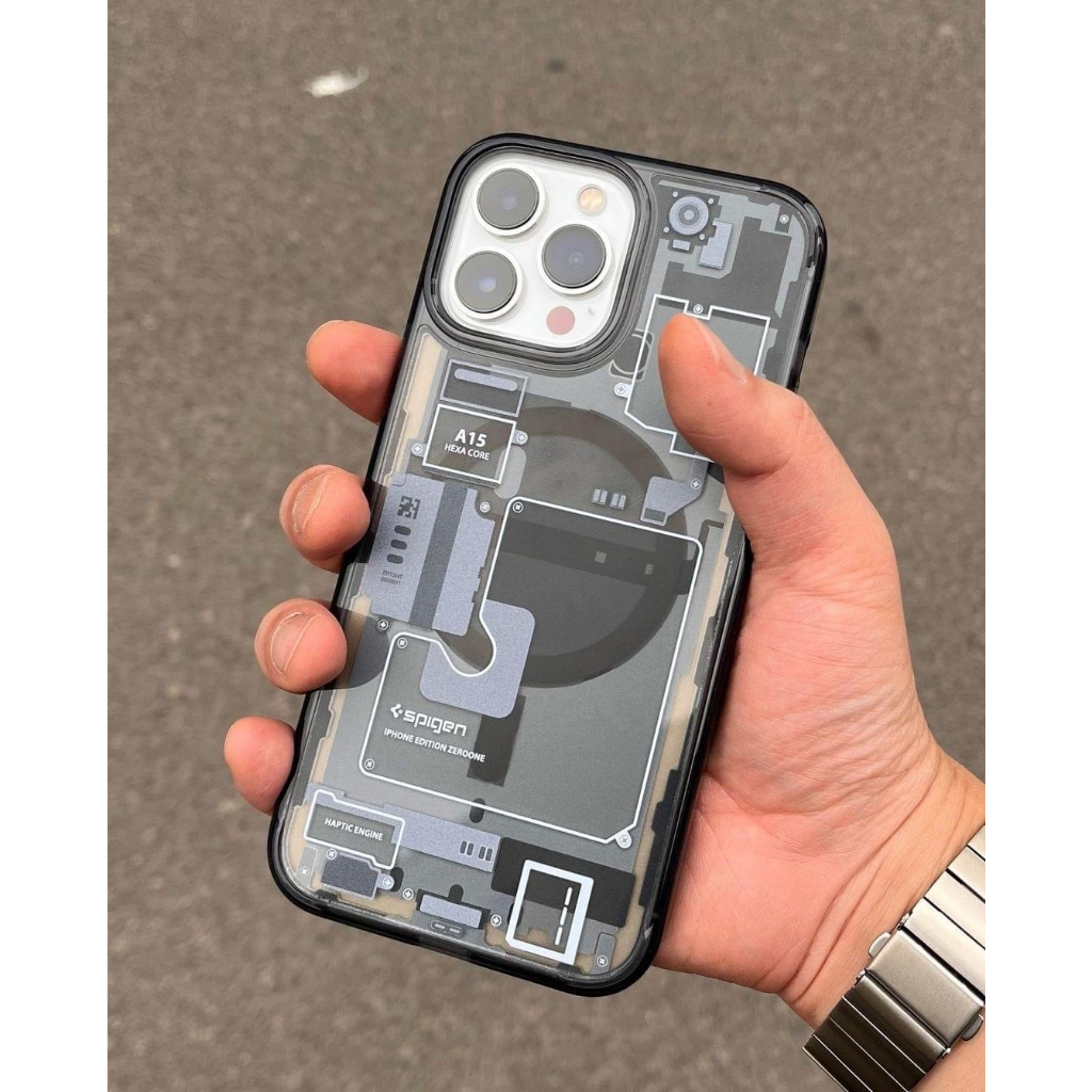 ỐP LƯNG DÀNH CHO IPHONE 14 PRO SPIGEN ULTRA HYBRID ZERO ONE MAGFIT  –  - Hàng chính hãng
