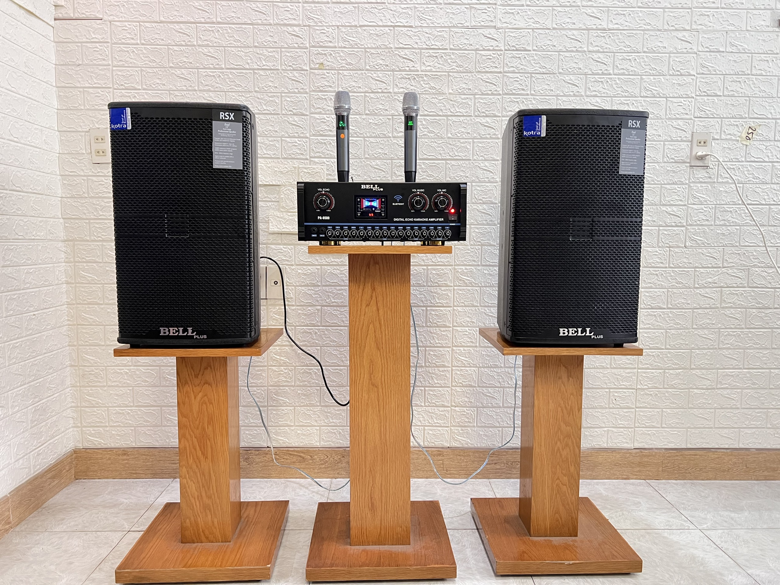 Dàn karaoke và nghe nhạc PA - 6012 BellPlus tích hợp Bluetooth