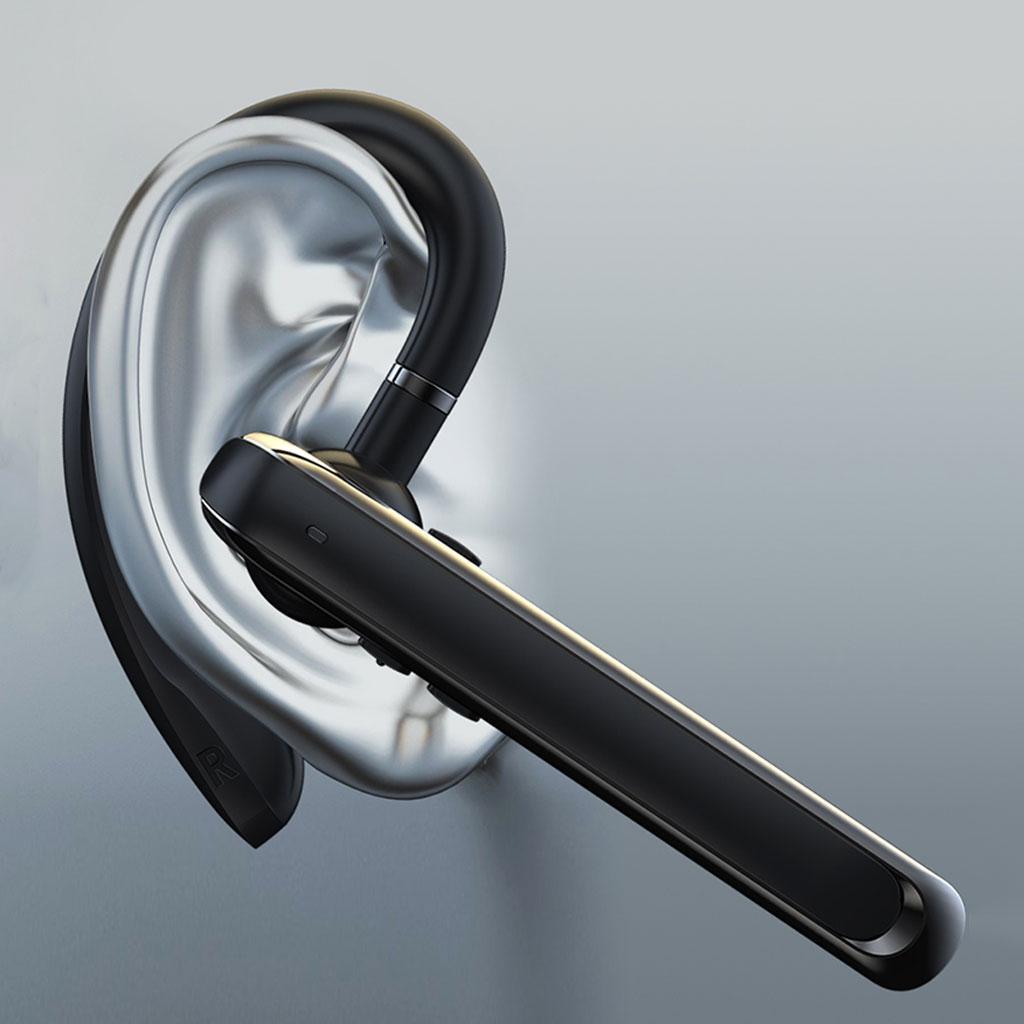 Bluetooth Headset True Wireless Single Ear Rotating Long Standby Headphone for Business
