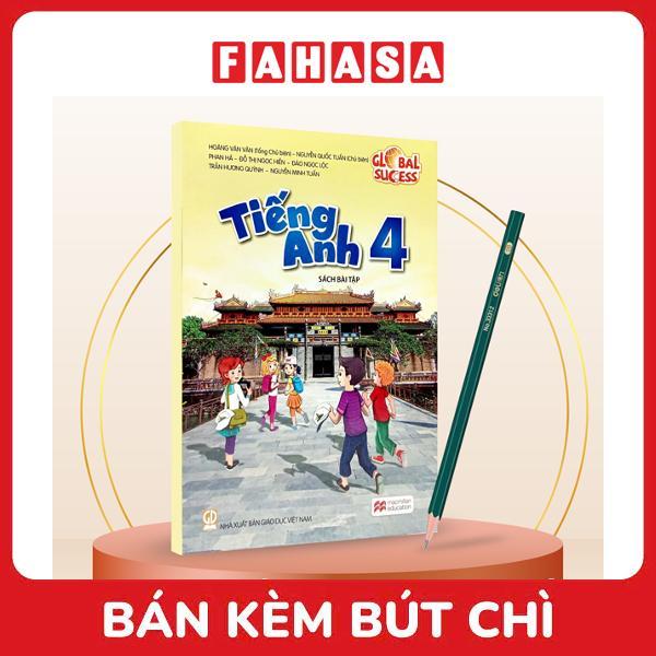 Sách Giáo Khoa Global Success - Tiếng Anh 4 - Sách Bài Tập (2023) - Kèm Bút Chì