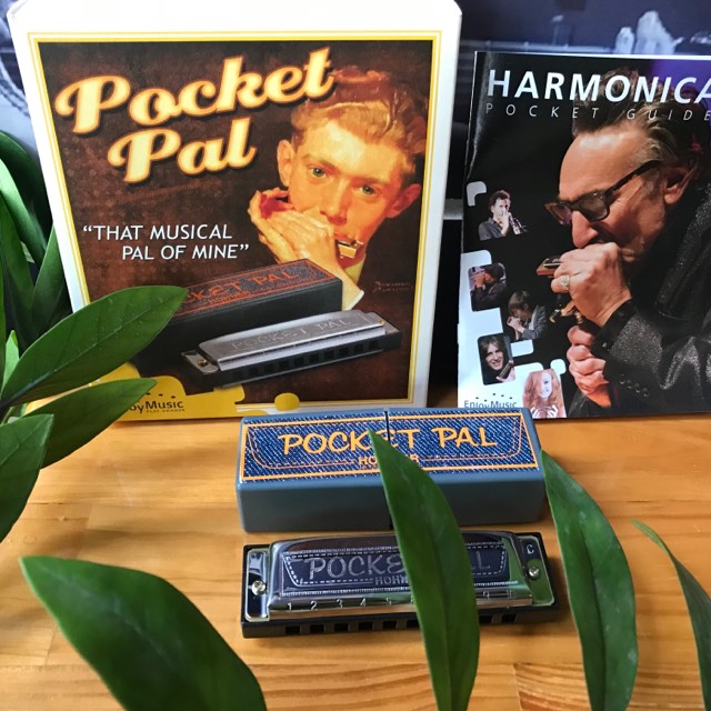 Kèn harmonica diatonic 10 lỗ Hohner Pocket Pal-Hàng nhập Đức