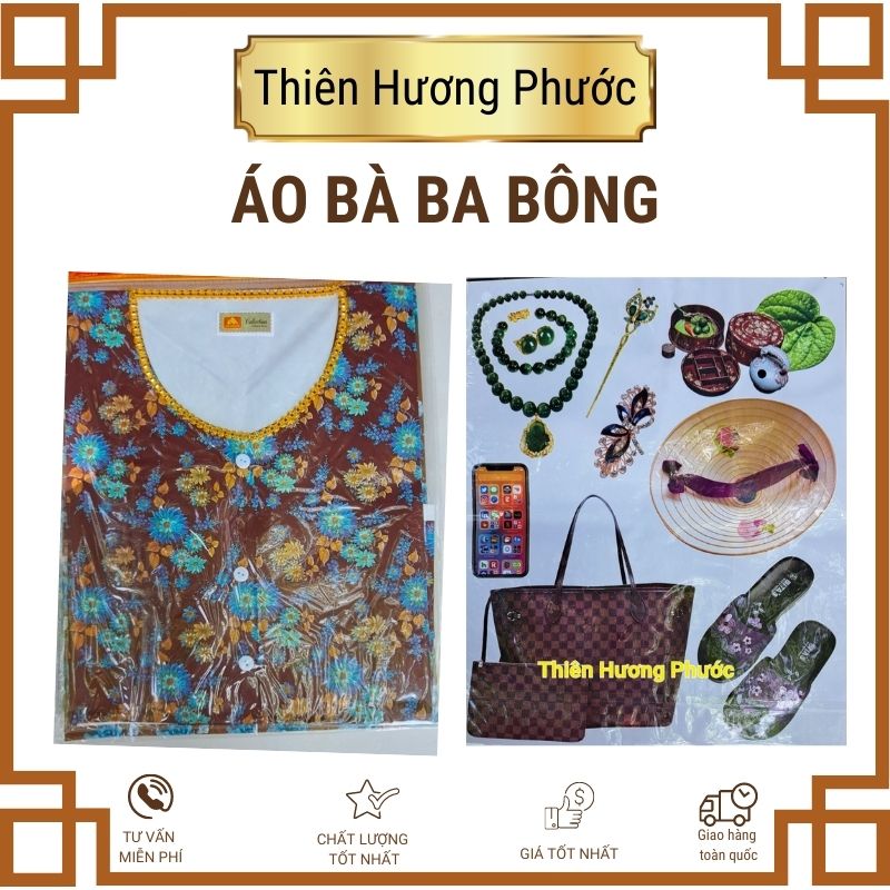 Áo quần bà ba bông bà