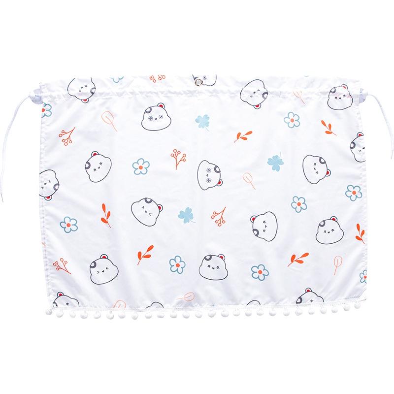 Tấm Vải Cotton Cách Nhiệt Che Nắng Họa Tiết Hoạt Hình Dễ Thương Cho Xe Hơi