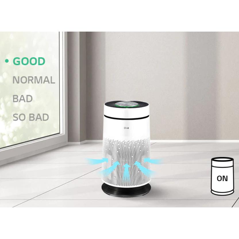 Máy Lọc Không Khí L.G PURICARE 360 HIT AS60GHWG0, Cho Phòng 60M2, Nhập Đức, BH 12 Tháng