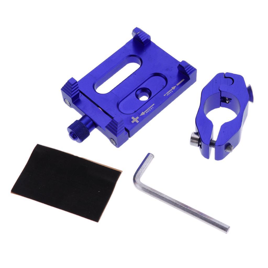 Motorcycle Bicycle Cell Phone Holder, Aluminum Adjustable Phone Mount, Bike Handlebar Cell Phone Holder For iPhone