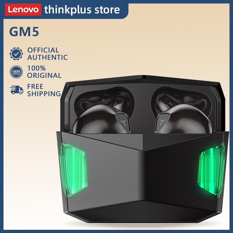 Tai nghe nhét tai chơi game LENOVO GM5 TWS bluetooth 5.0 âm thanh chất lượng HD chống nước giảm ồn tích hợp mi cờ rô-Hàng chính hãng