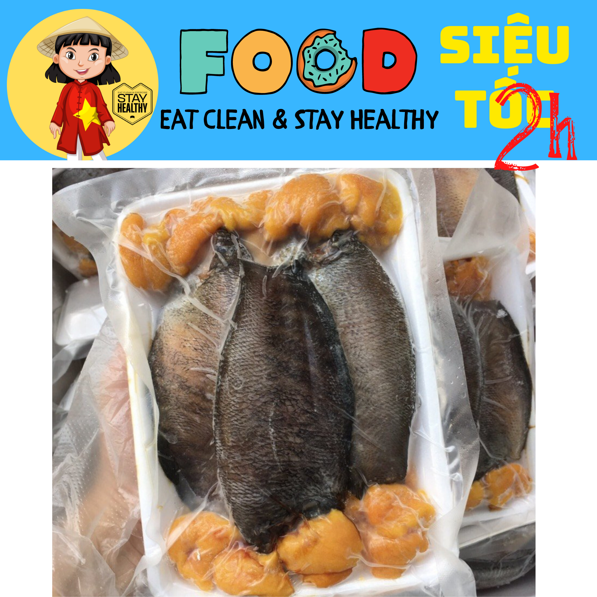 – Cá Sặc Trứng 1 Nắng – 1kg