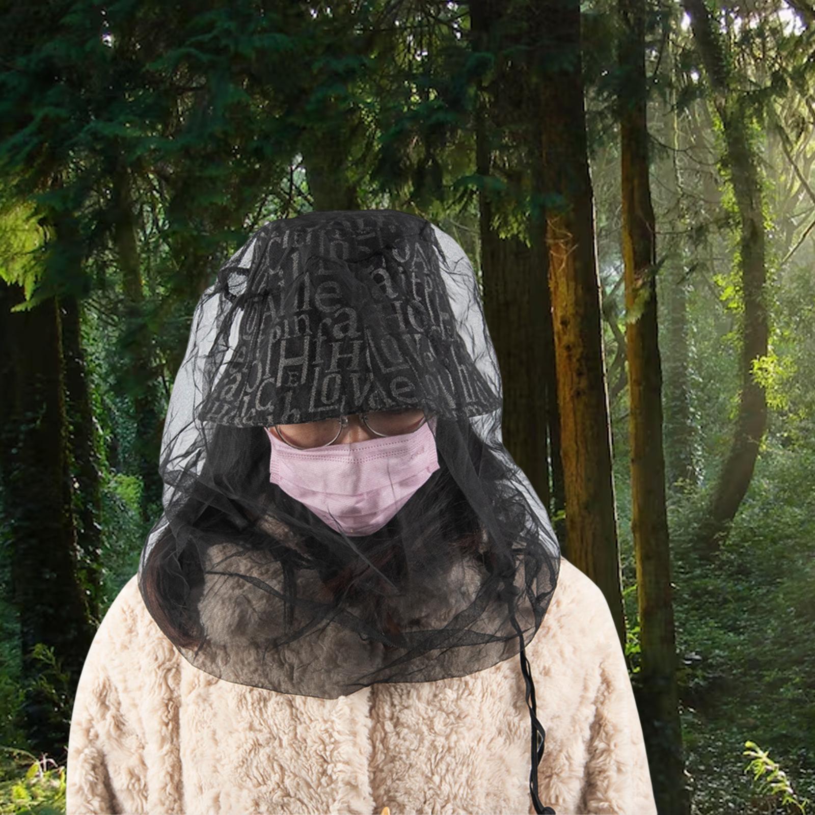Head Net Men Women  Face  for Outdoor Fishing Camping