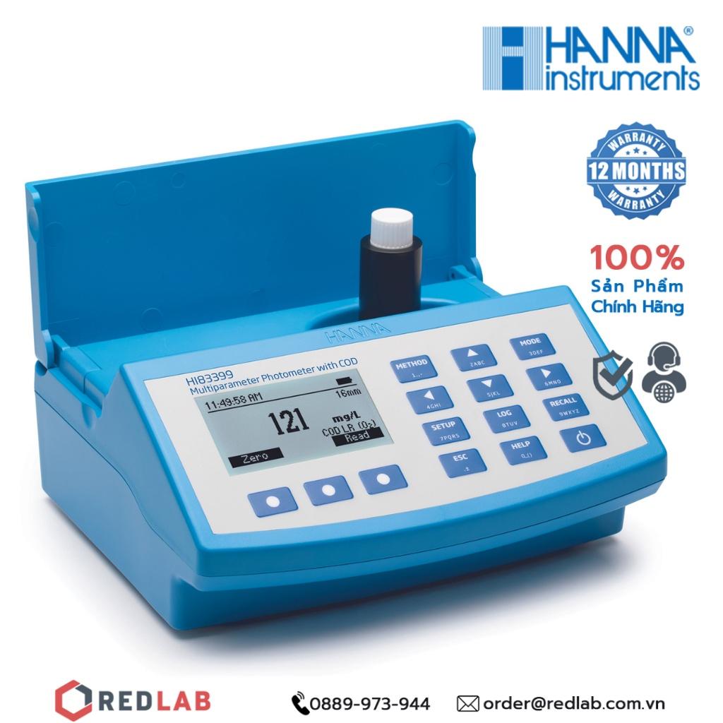 Máy Đo Cod và Đa Chỉ Tiêu Môi Trường Nước HANNA HI83399-02, bảo hành 12 tháng
