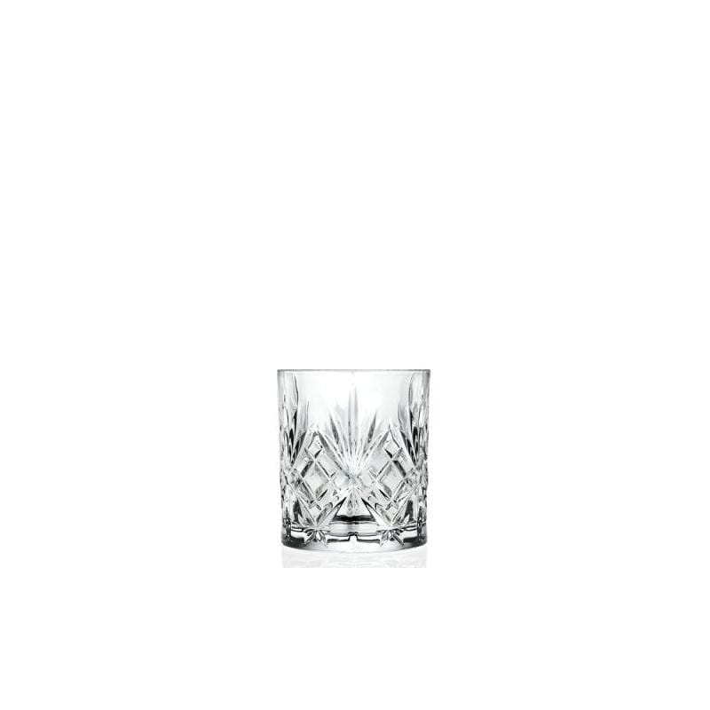 Ly Dof/ Ly Rock Uống Rượu Mạnh, Cocktail Thuỷ Tinh Pha Lê Không Chì Ý RCR Crystal – Melodia Dof Tumbler 240ml