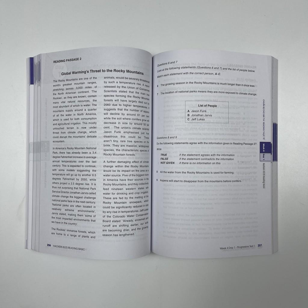 Hacker IELTS Basic - Reading - Bản Quyền