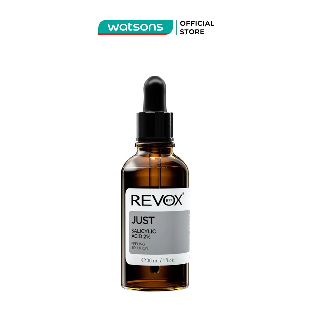 Tinh Chất Revox B77 Tẩy Tế Bào Chết Cho Da Mặt Just Salicylic Acid 2% 30ml