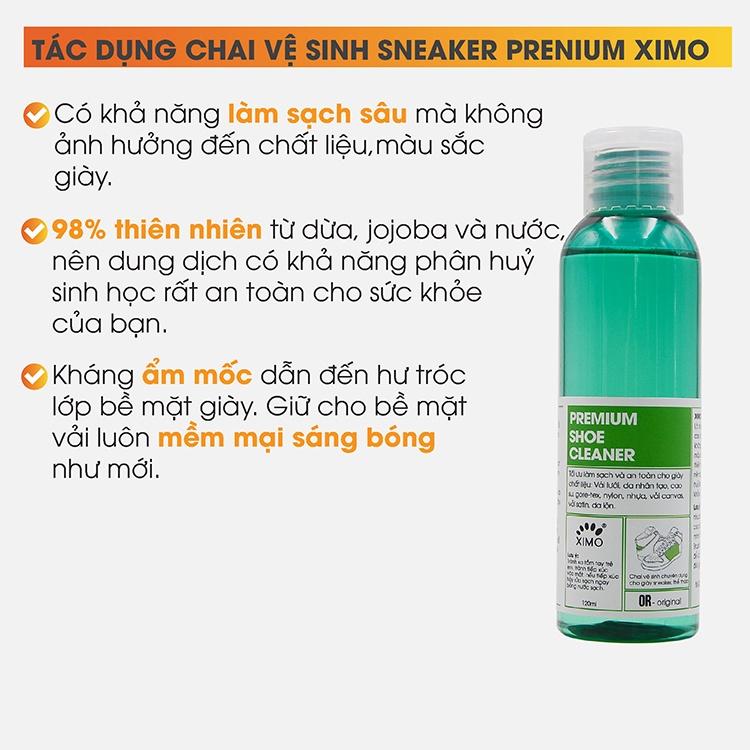 Chai Dung Dịch Vệ Sinh Giày Làm Sạch Chuyên Sâu Sneaker Prenium XIMO XI05