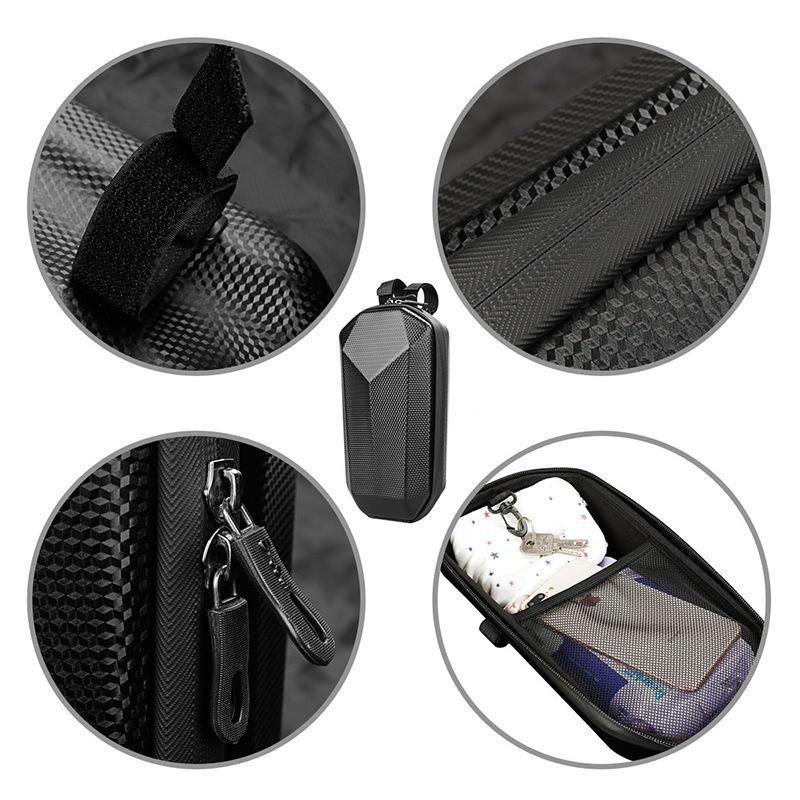 Túi đựng xe tay ga Eva bền bỉ Túi vỏ cứng công suất lớn cho Xiaomi G3 Scooter Mountain Bike Bycle Tay cầm Túi lưu trữ Túi lưu trữ: 4L