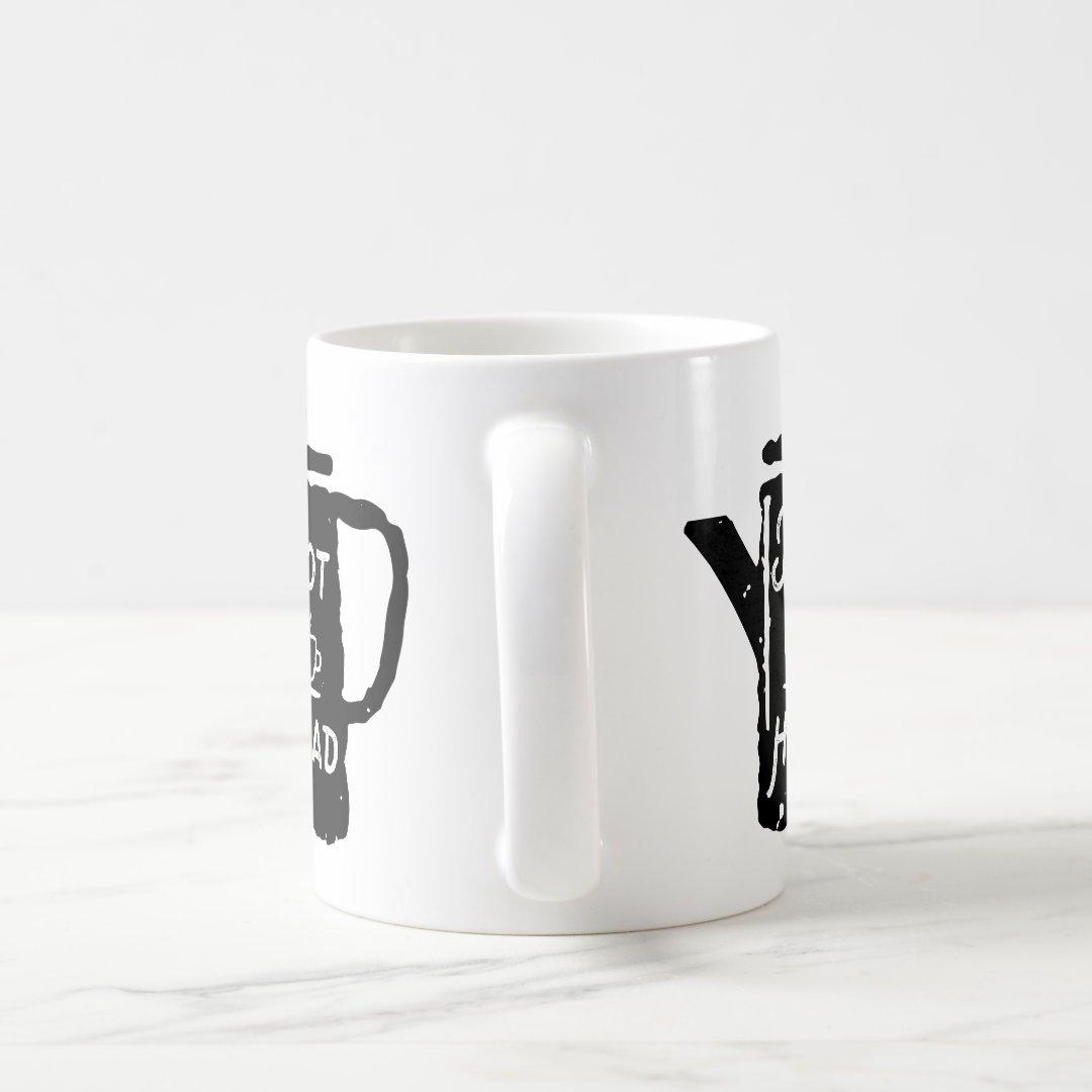 Ly Cốc Sứ Cao Cấp hình Coffee Pot Head