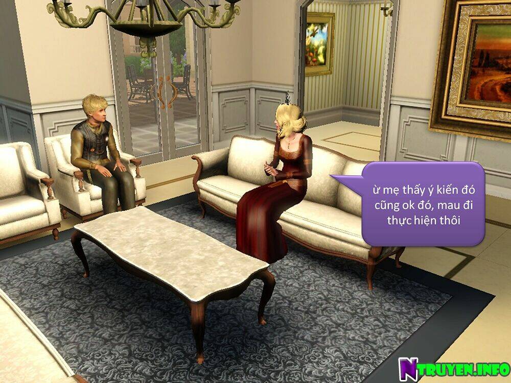 truyện sims - hoàng tử ơi ngươi ở đâu! chapter 4 9