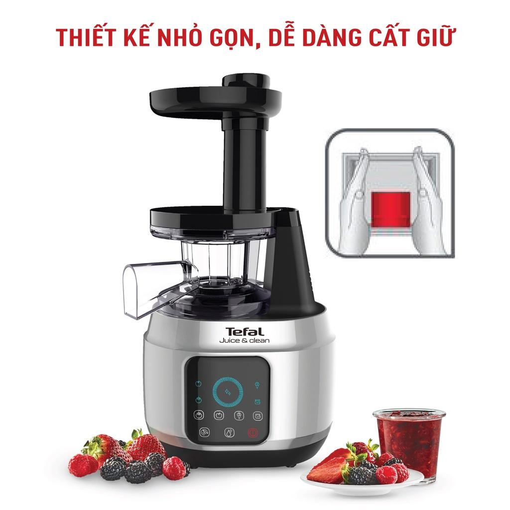 Máy ép chậm trái cây Tefal ZC420E38 - Hàng Chính Hãng