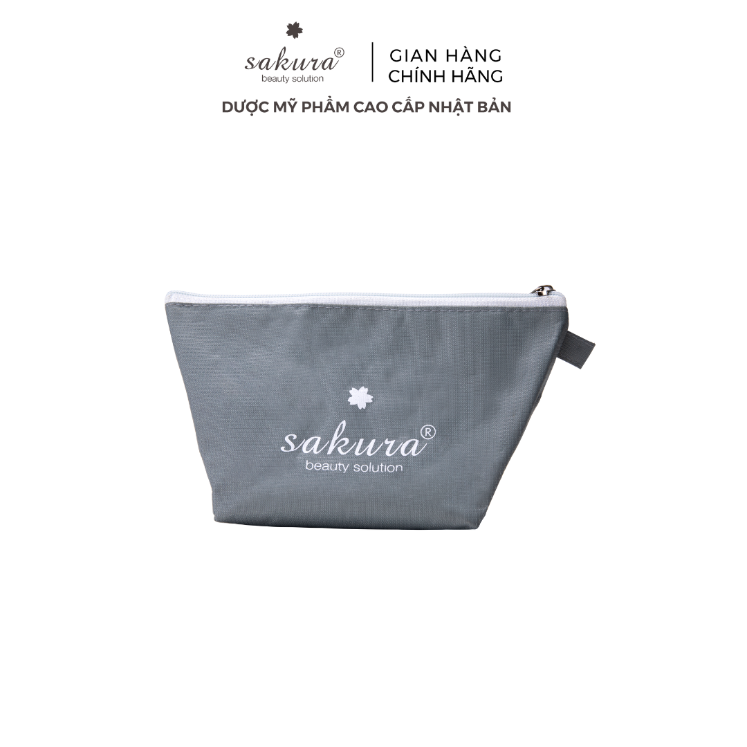 [Quà tặng] Túi đựng mỹ phẩm Sakura Beauty