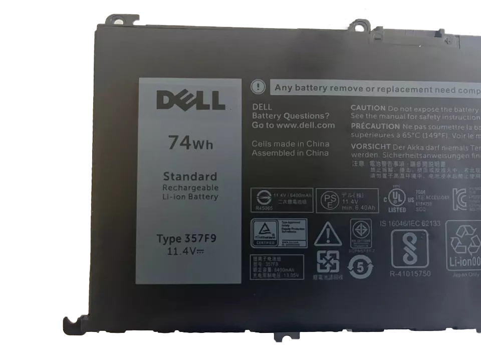 Pin dành cho Laptop Dell Inspiron 7559 (Model: P57F002) hàng nhập khẩu.