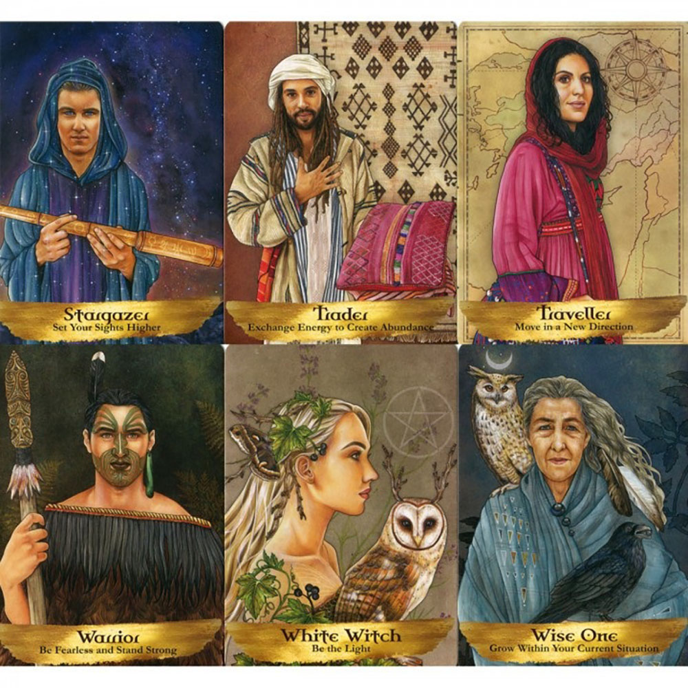 Bài Oracle Angels And Ancestors 55 Lá Bài Tặng File Tiếng Anh Và Đá Thanh Tẩy B5