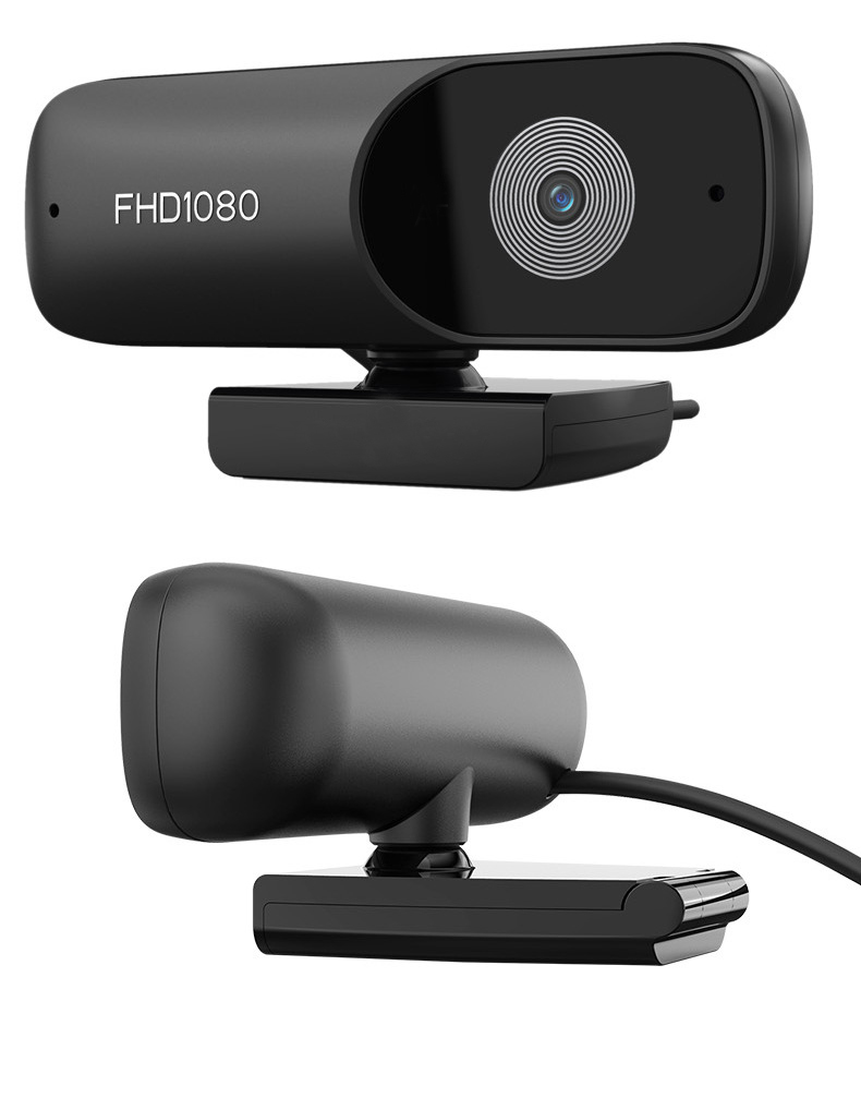 Webcam máy tính laptop PC FullHD 1080p- có mic- lấy nét tự động- dùng cho học online, hội họp,videocall, livestream