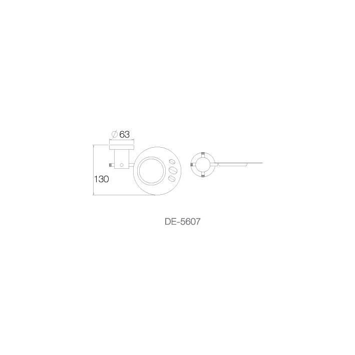 Giá để ly INOX SUS 304 DE-5607
