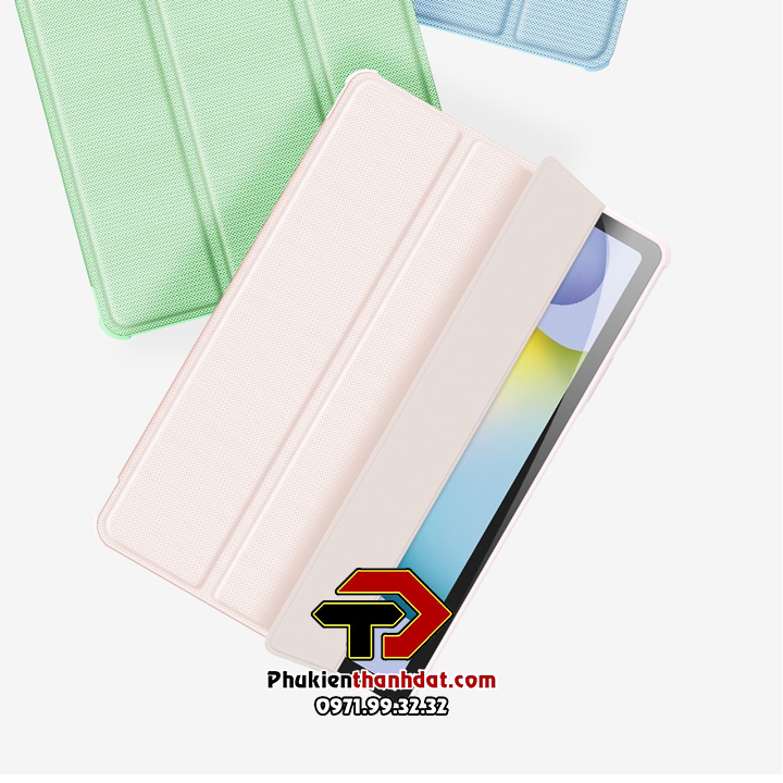 Bao da chống sốc SamSung Galaxy Tab S6 Lite P610/P615 có ngăn đựng bút hiệu Dux Ducis Toby - Hàng nhập khẩu