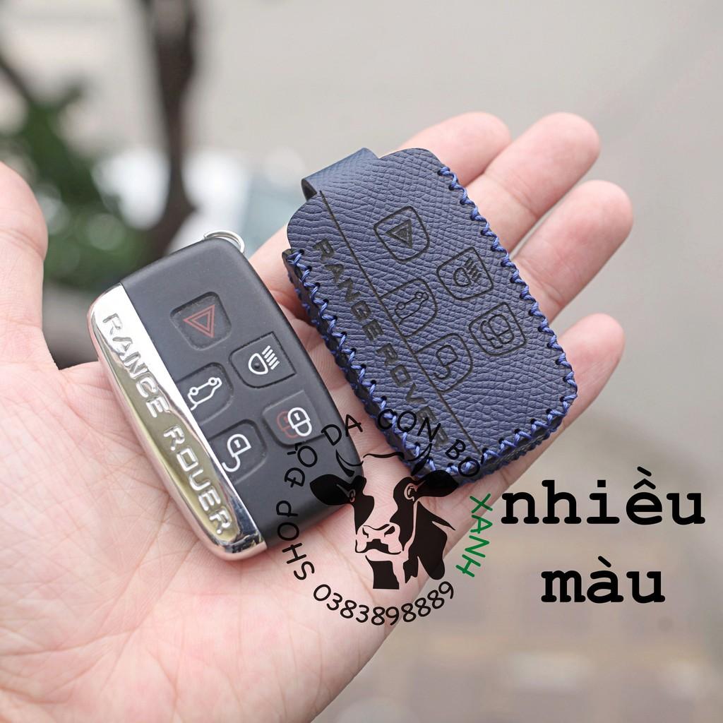 Bao da dành cho chìa khóa Range Rover, Land Rover,  RangeRover, Jaguar, Evoque Handmade da thật 002