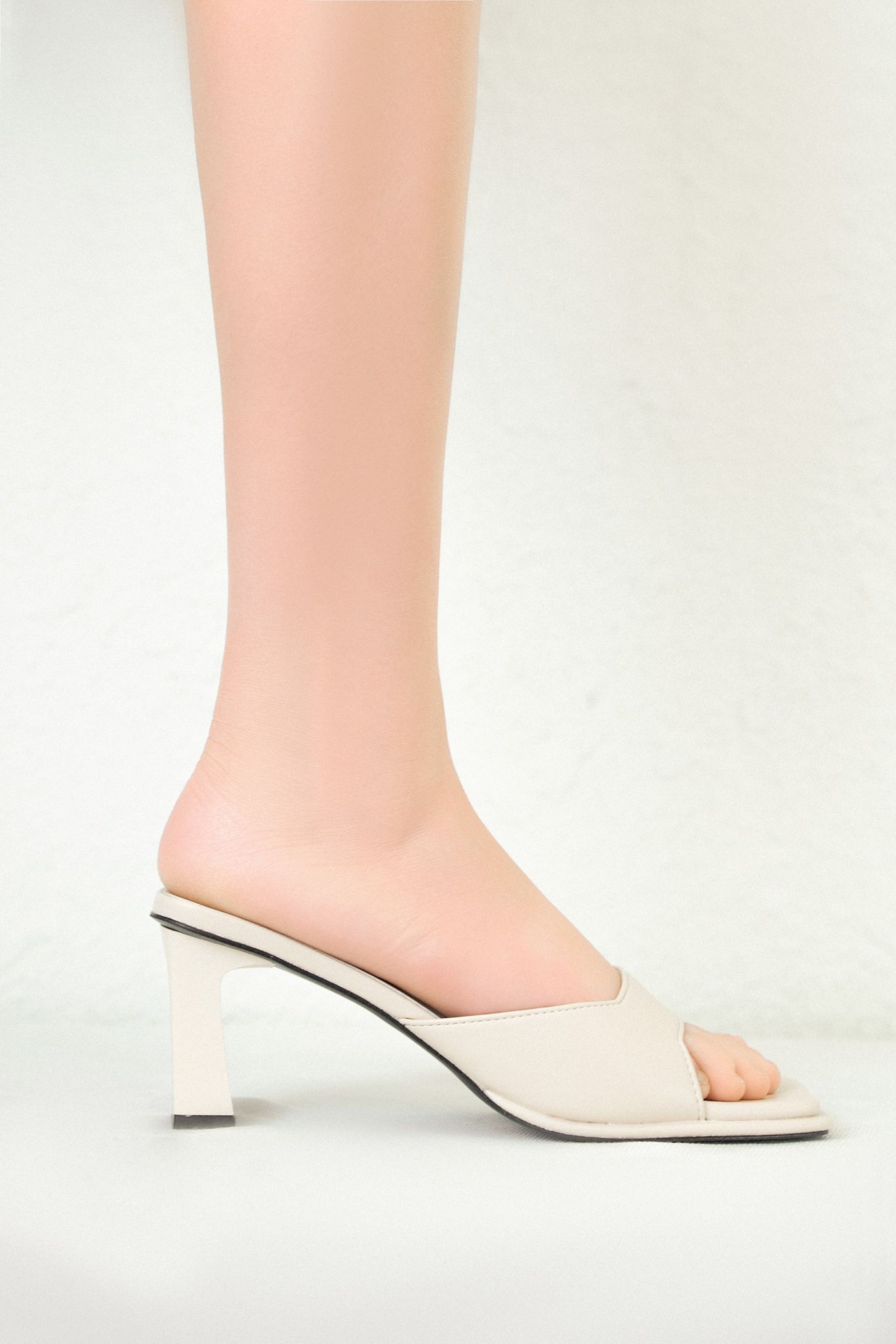 OLV - Giày Enny Beige Heels