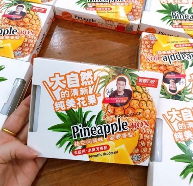 Sáp thơm hương dứa, SÁP THƠM Ô TÔ, Sáp dâu tây, Sáp thơm đặt trên ô tô, hương thơm dễ chịu