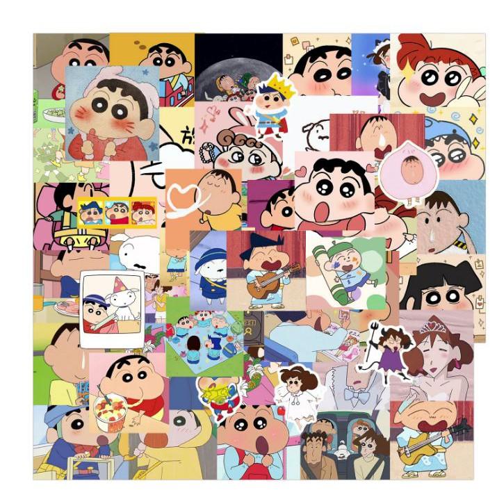 Sticker dán cao cấp CẬU BÉ BÚT CHÌ Cực COOL ms#171