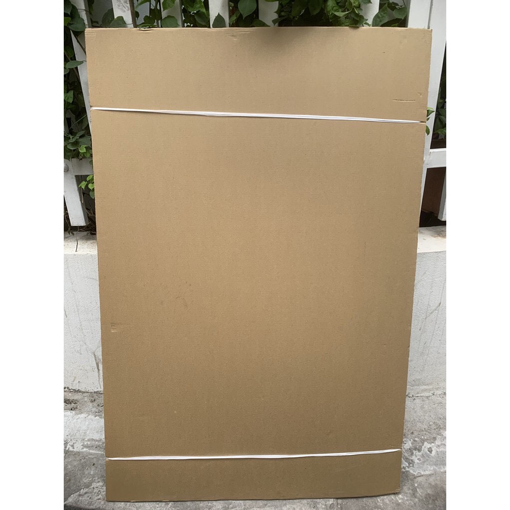 Tấm phôi bìa carton cứng nguyên tấm 1m x 1.5m 3 lớp sóng B dùng làm mô hình, đóng gói hàng hóa...