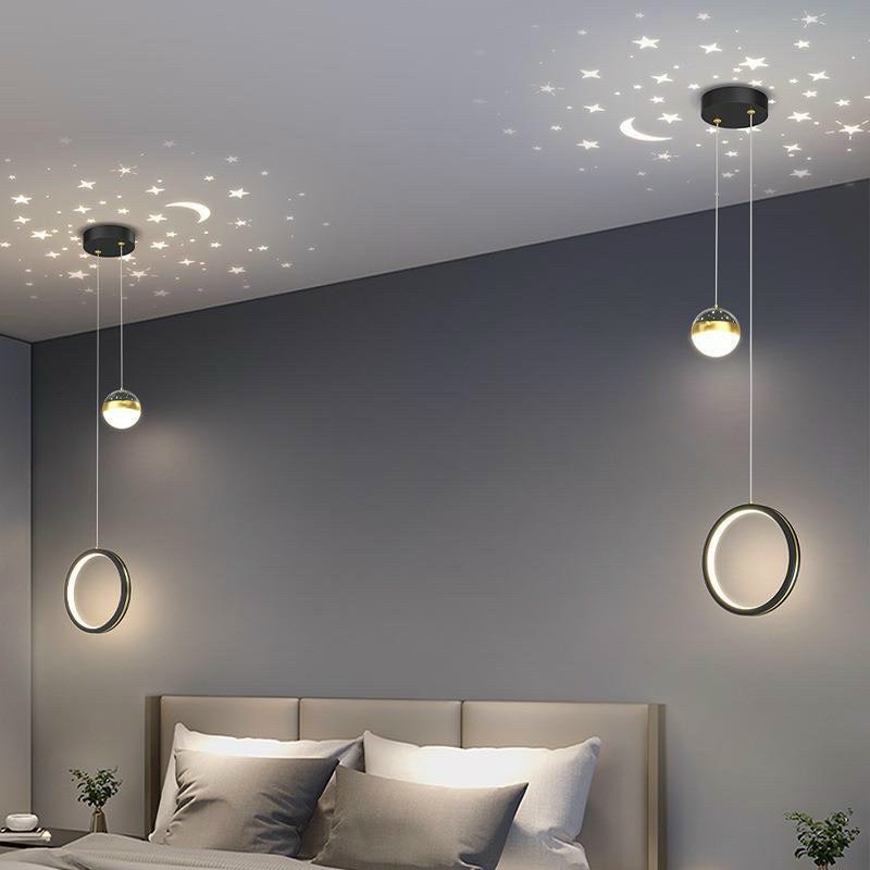Đèn thả tab đầu giường - đèn thả LED trang trí thông tầng - Đèn thả bàn ăn