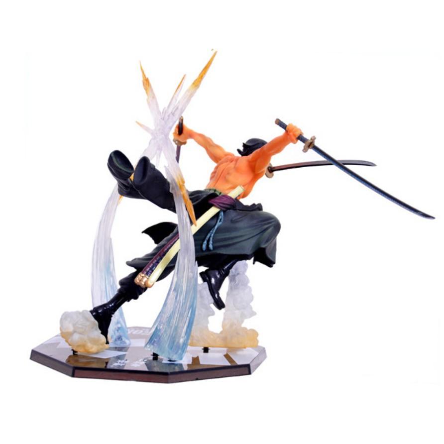 KHO-HN * Mô hình nhân vật Roronoa Zoro trong One Piece - Tam kiếm
