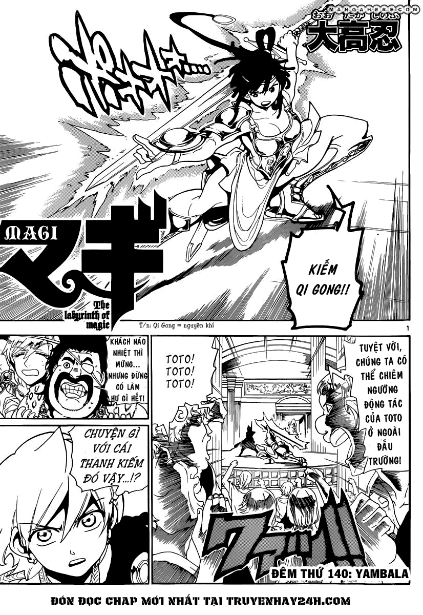 magi - the labyrinth of magic chapter 140 1