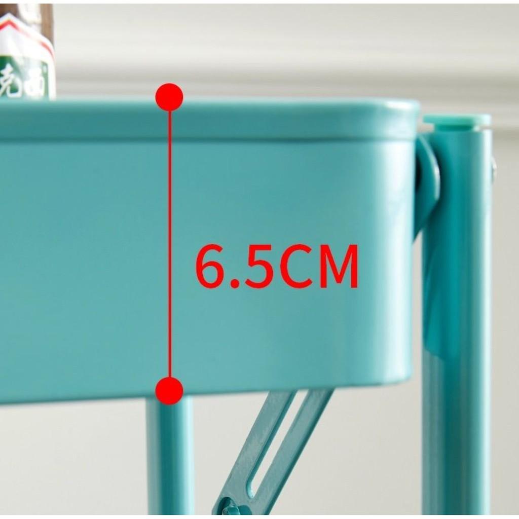 Kệ 3 tầng có bánh xe để góc bếp Oritatami