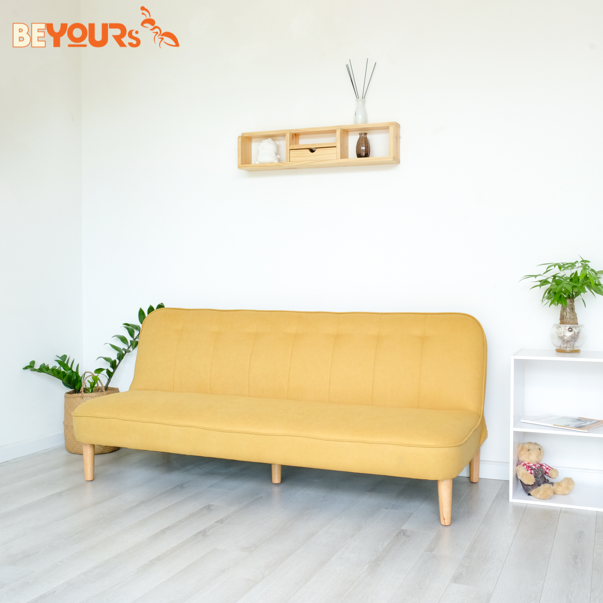 Bộ Sofa Giường Bàn Trà Ghế Đôn BEYOURs Đa Năng Tiện Dụng Nội Thất Phòng Khách Lắp Ráp Dễ Dàng