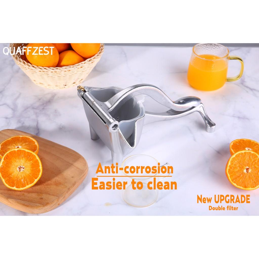 QUAFFZEST 1 cái Máy ép trái cây Hướng dẫn sử dụng Máy ép trái cây Máy ép Nước ép Chanh Cam Máy ép Gia dụng Máy ép trái cây Đa chức năng Máy ép trái cây