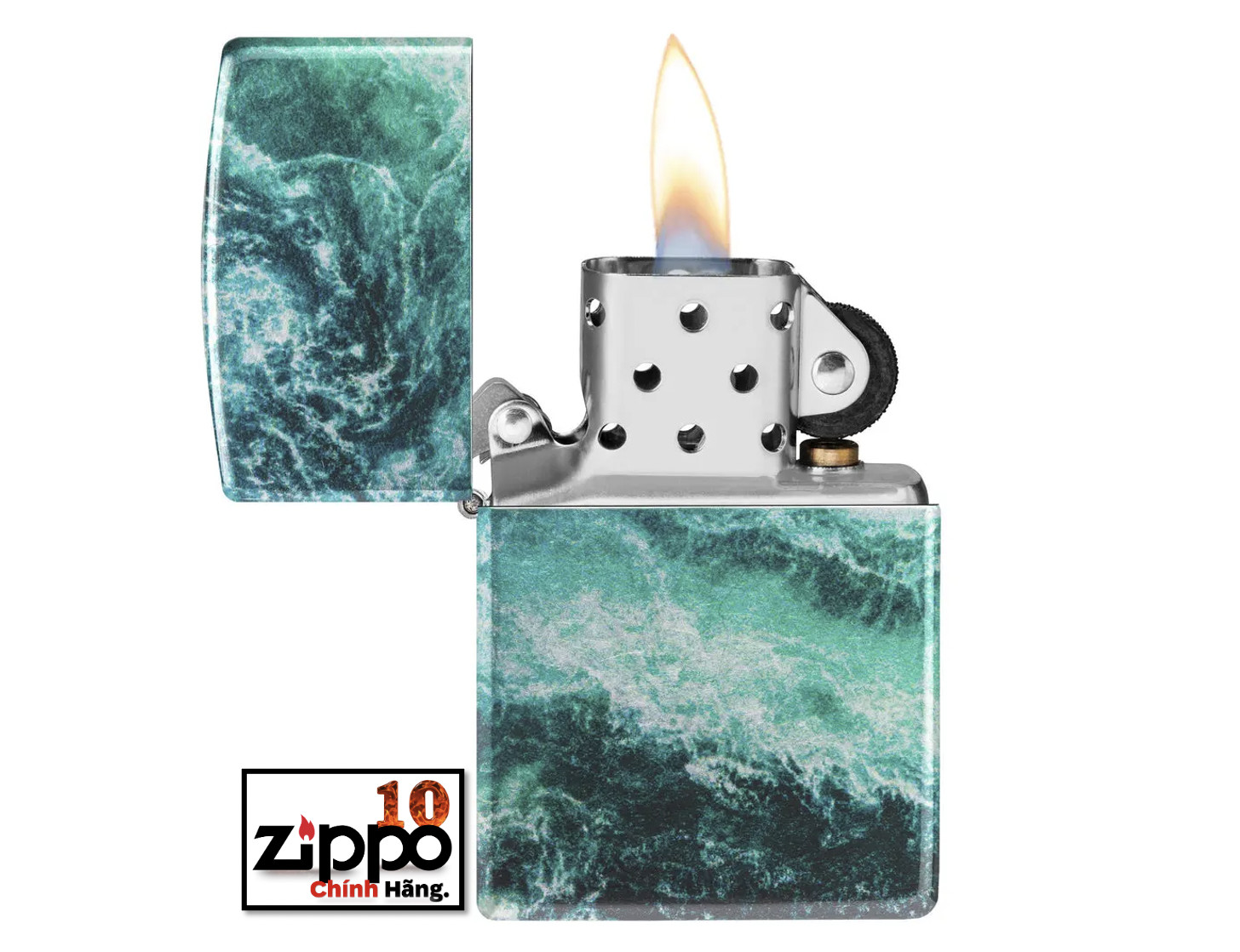 Bật lửa ZIPPO 48621 Rogue Wave Design - Chính hãng 100%