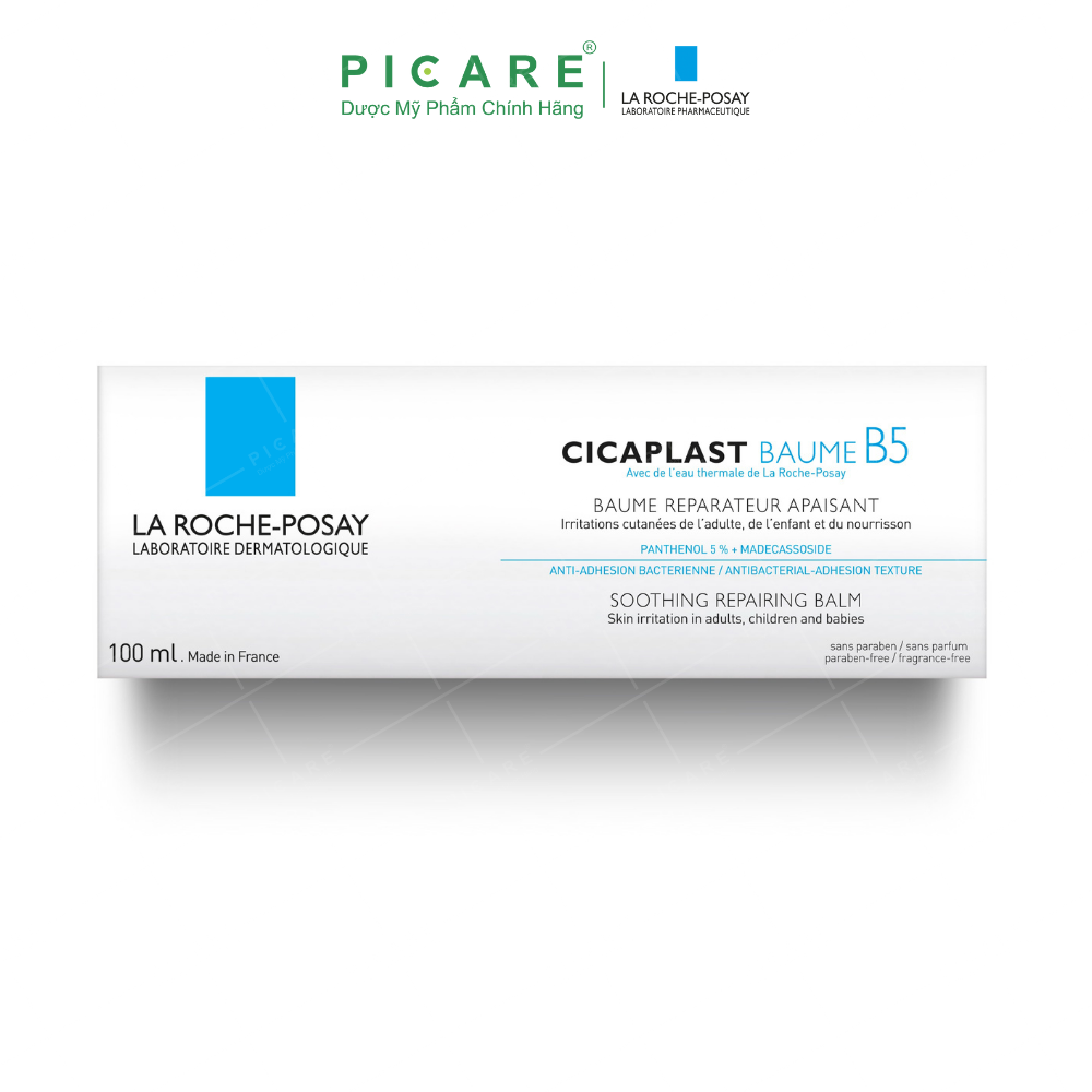 Kem dưỡng giúp làm dịu, làm mượt, làm mát & phục hồi da phù hợp cho trẻ em La Roche-Posay Cicaplast Baume B5 100ml