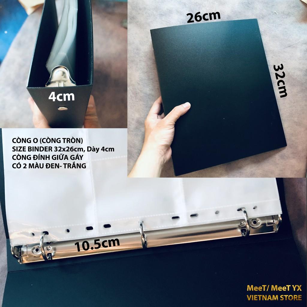 Sổ đựng card Binder hỗn hợp thương hiệu MEET/ MEET YX