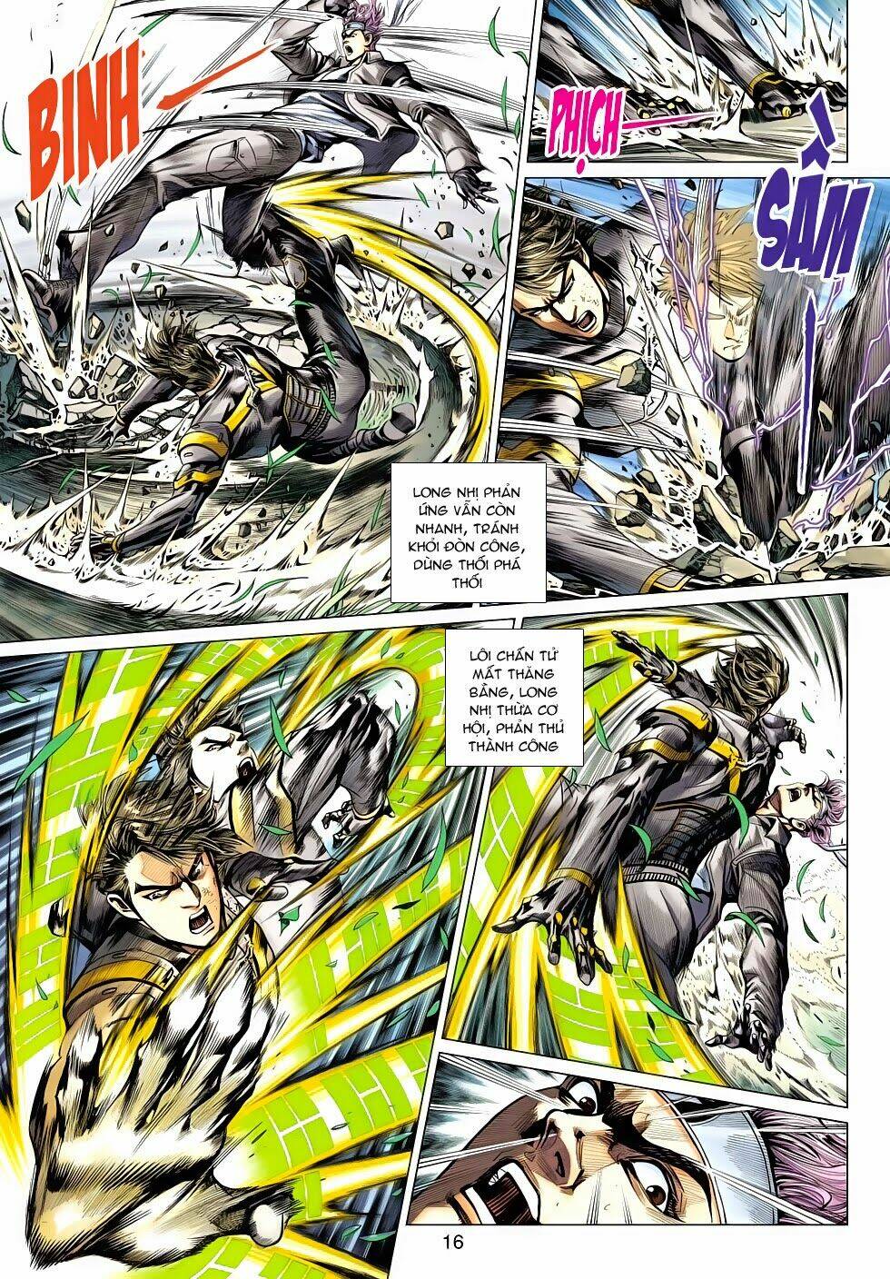 tân tác long hổ môn chapter 485 16