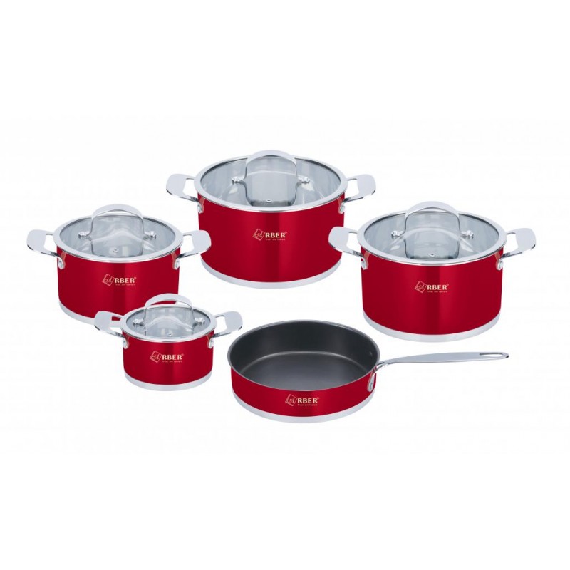 Bộ nồi inox Arber CHERRY hàng chính hãng