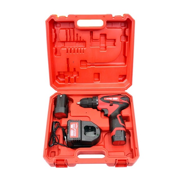 Máy Khoan Pin Oshima KP18SD 16.8V/1.5 AH*2 màu đỏ