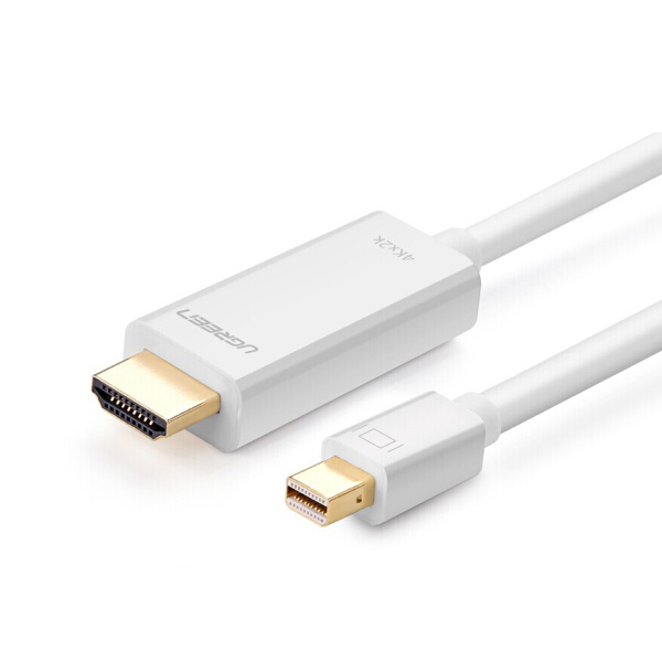 Cáp Mini Displayport/Thunderbolt to HDMI dài 1,5m hỗ trợ 4k chính hãng Ugreen 20849