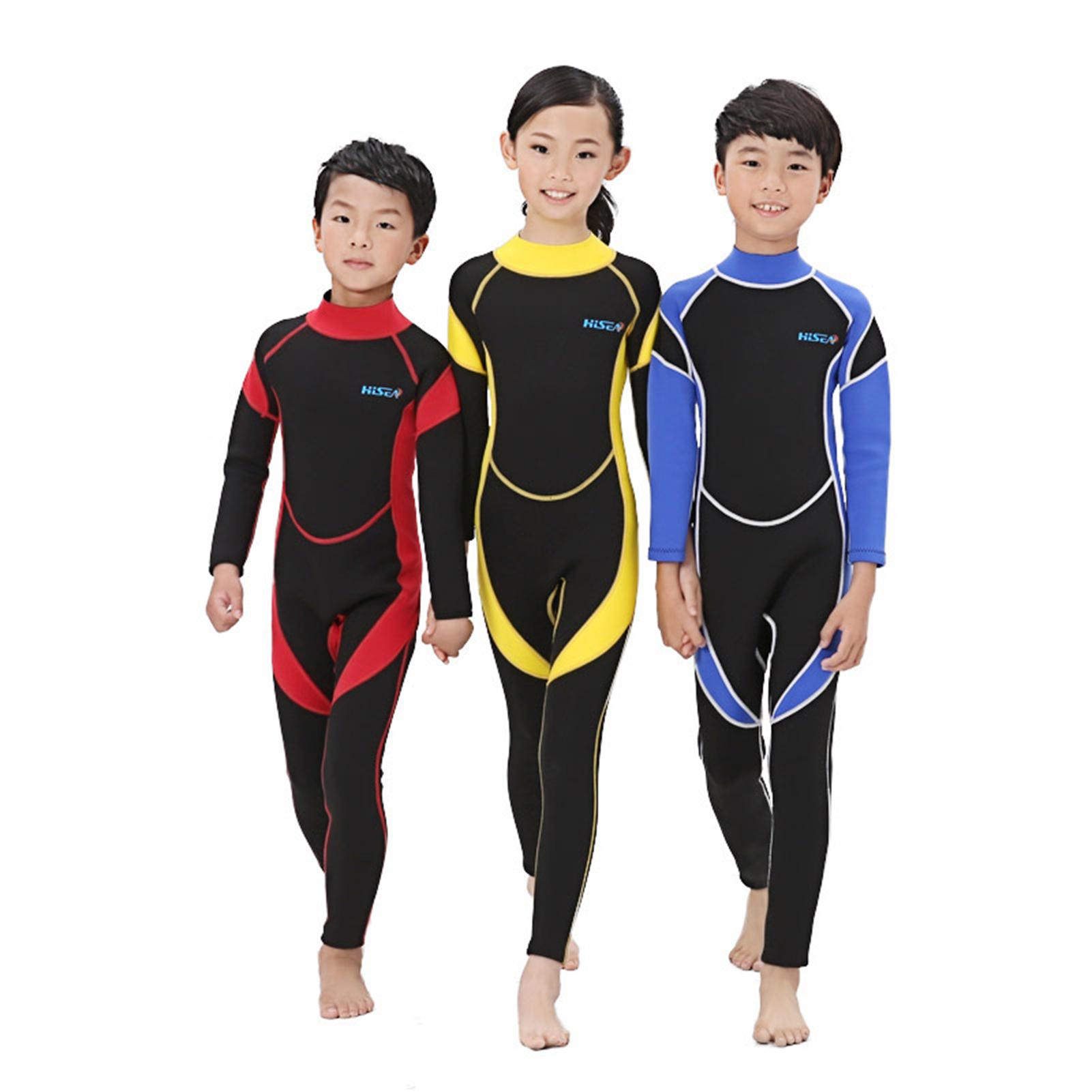 Bộ đồ lướt sóng, bộ đồ lặn cho trẻ em có khóa kéo,chống UV, hàng chất lượng cao