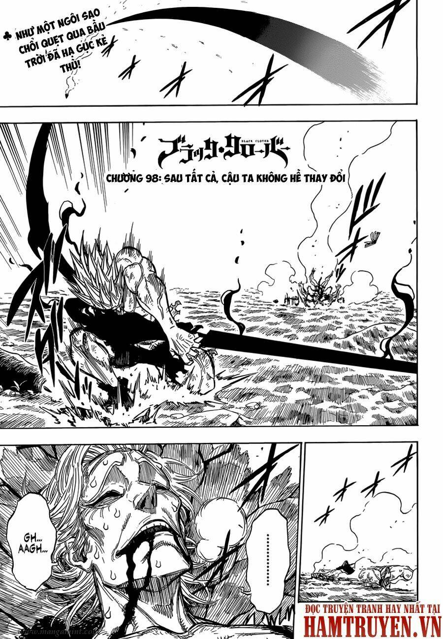 black clover - pháp sư không phép thuật chapter 98 1