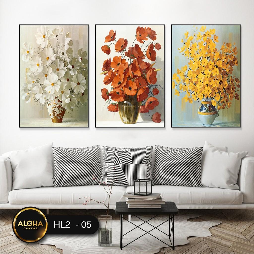 Tranh Canvas Trang Trí Phòng Ngủ Khung Gỗ Tặng Kèm Đinh Chuyên Dụng Treo Tường Dễ Dàng
