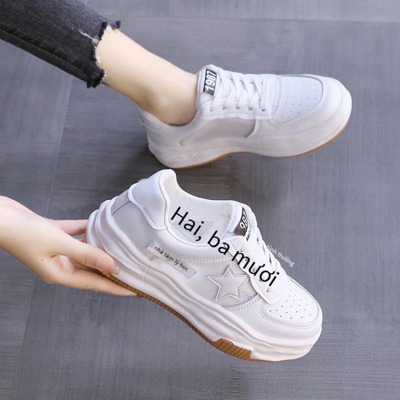 Giày thể thao phong cách mới nhất giày đỏ lưới chống trượt giày chạy bộ bán chạy giày thường phiên bản Hàn Quốc