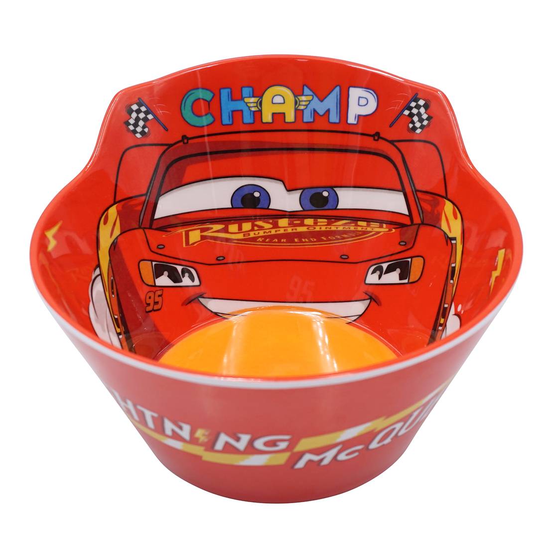 Chén tô ăn dặm melamine Disney hình xe đua Car Mcqueen 95 cho bé trai